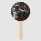 オーストラリア羊飼いクリスマスフェスティバルシーズン ハンドファン (裏面)