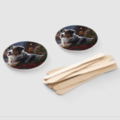 オーストラリア羊飼いクリスマスフェスティバルシーズン ハンドファン (組立なし)