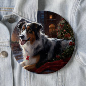 オーストラリア羊飼いクリスマスフェスティバルシーズン 缶バッジ (インサイチュ)