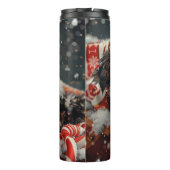 オーストラリア羊飼いドッグクリスマスフェスティバル タンブラー (裏面)