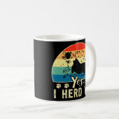 オーストラリア羊飼いハーディングドッグオーストラリア母YesI コーヒーマグカップ (正面右)