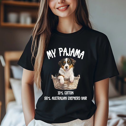 オーストラリア羊飼いパジャマジョーク Tシャツ