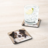 オーストラリア羊飼い犬の油絵芸術 コースター (右側)