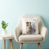 オーストラリア羊飼い犬ママフローラ クッション (椅子)