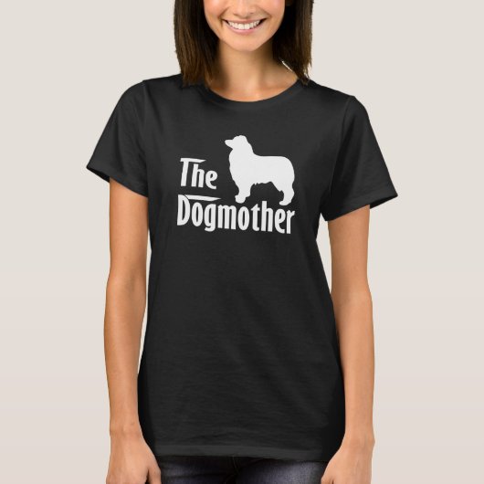 オーストラリア羊飼い犬母の日 Tシャツ (正面)