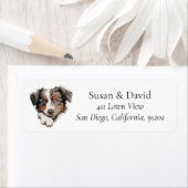 オーストラリア羊飼い犬 ラベル (インサイチュ)