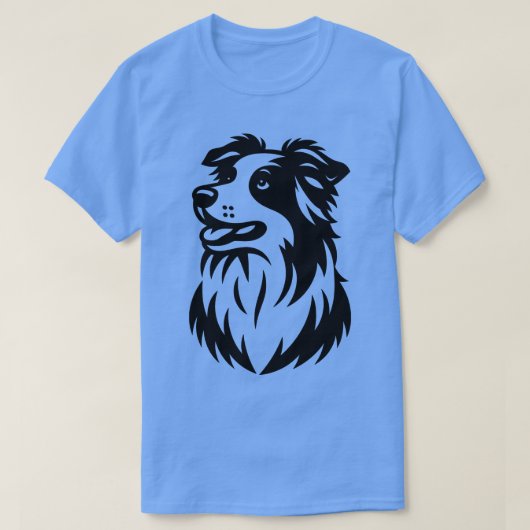 オーストラリア羊飼い犬 Tシャツ (デザイン正面)