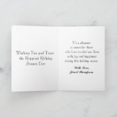 オーストラリア羊飼い~クリスマスカード シーズンカード (内部)