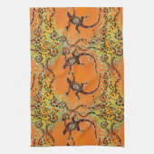 オーストラリア美術 キッチンタオル (縦)