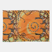 オーストラリア美術 キッチンタオル (横)