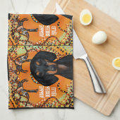 オーストラリア美術 キッチンタオル (四つ折り)