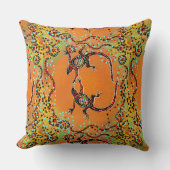 オーストラリア美術 クッション (正面)