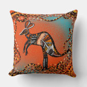 オーストラリア美術 クッション (正面)