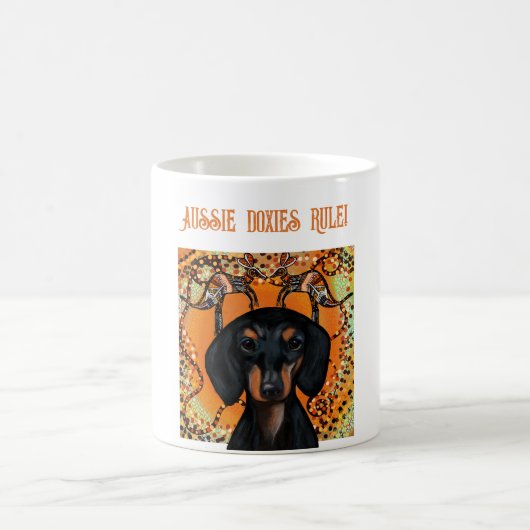 オーストラリア美術 コーヒーマグカップ (中央)