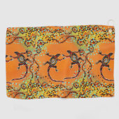 オーストラリア美術 ゴルフタオル (横)