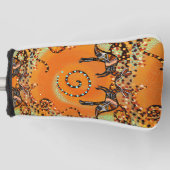 オーストラリア美術 ゴルフヘッドカバー (正面)