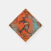 オーストラリア美術 スタンダードカクテルナプキン (角)