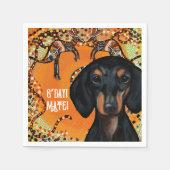 オーストラリア美術 スタンダードカクテルナプキン (正面)