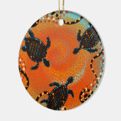 オーストラリア美術 セラミックオーナメント (左)