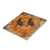 オーストラリア美術 タイル (側面)