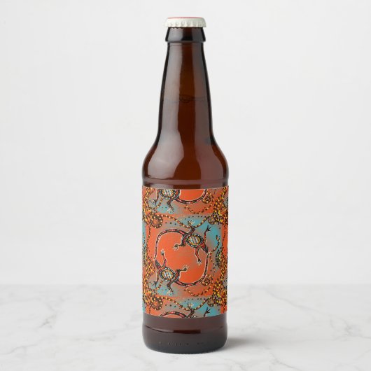オーストラリア美術 ビールラベル (正面)