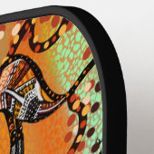 オーストラリア美術 ピックルボールラケット (左詳細)