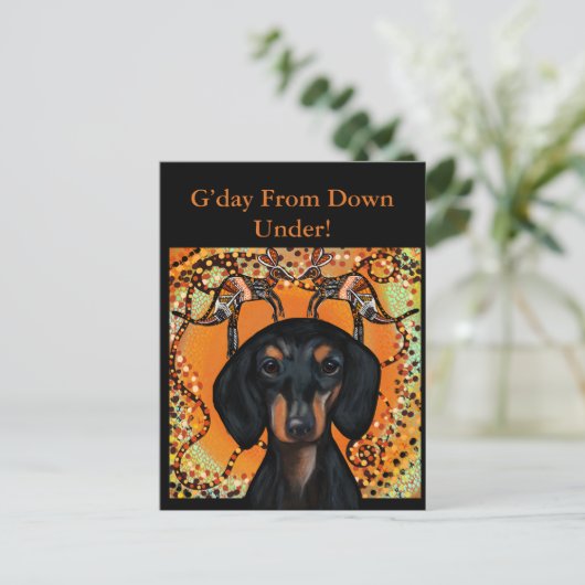 オーストラリア美術 ポストカード (スタンド正面)