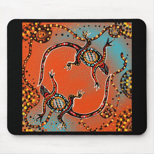 オーストラリア美術 マウスパッド (正面)