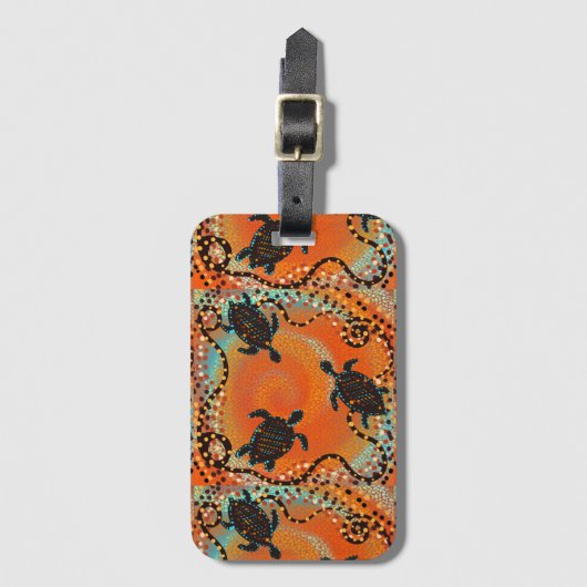 オーストラリア美術 ラゲッジタグ (正面縦)