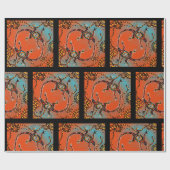 オーストラリア美術 ラッピングペーパー (フラット)