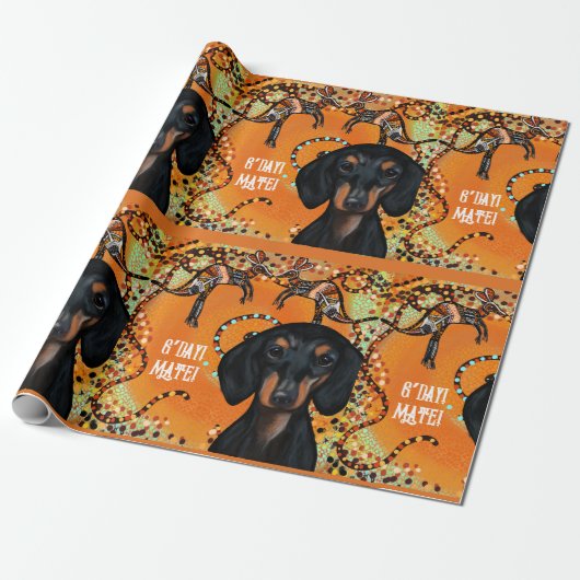 オーストラリア美術 ラッピングペーパー (アンロールド)