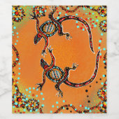 オーストラリア美術 ワインラベル (シングルラベル)