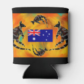 オーストラリア美術 缶クーラー (裏面)