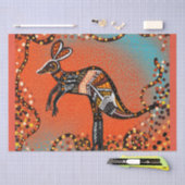 オーストラリア美術 薄葉紙 (クラフト)