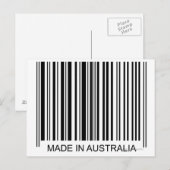 オーストラリア製 ポストカード (正面/裏面)