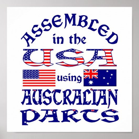オーストラリア製(西部) ポスター (正面)