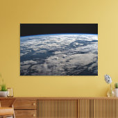 オーストラリア西部の曇り空の上の地球の四肢。 キャンバスプリント (インサイチュ (リビング))