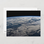 オーストラリア西部の曇り空の上の地球の四肢。 ポストカード (正面/裏面)