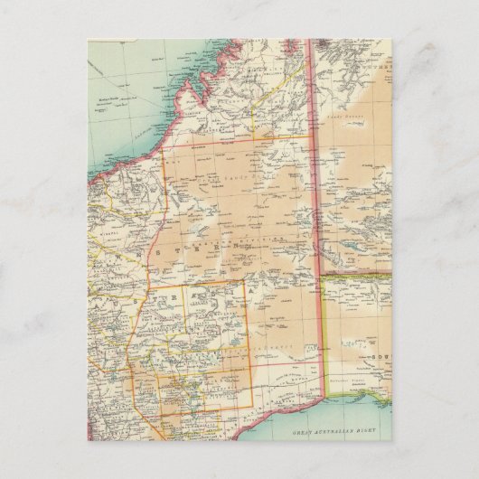 オーストラリア西部 ポストカード (正面)