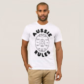 オーストラリア規則 Tシャツ (正面フル)