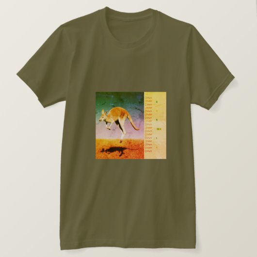 オーストラリア規則 Tシャツ (デザイン正面)