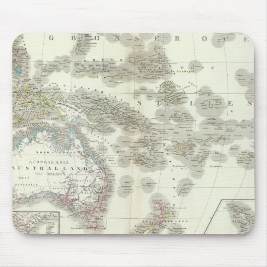 オーストラリア語-オーストラリア マウスパッド (正面)