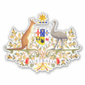 オーストラリア軍服 シール (正面)