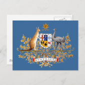 オーストラリア軍服 ポストカード (正面/裏面)