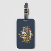 オーストラリア軍服 ラゲッジタグ (正面縦)