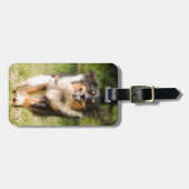 オーストラリア遊の羊飼いの舞踏会 ラゲッジタグ (正面横)