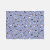 オーストラリア遊シェパードおもしろいフリースブランケット フリースブランケット (正面(横))