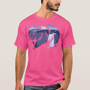 オーストラリア野生生物バックパッカーオーストラリア動物ウォンバット Tシャツ