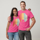 オーストラリア野生生物バックパッキングオーストラリア動物ウォンバ Tシャツ (ユニセックス)