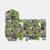 オーストラリア野生生物写真コラージュ フェイバーボックス (折り畳みなし)